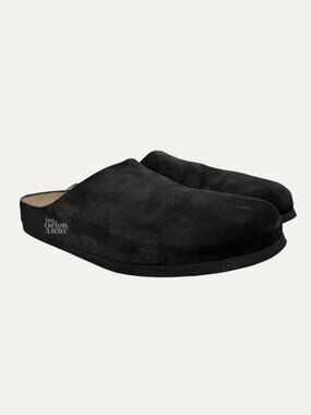 Size 44 Common Projects Suede Clog Mules 'Dark Brown' 2358 3625 Pre-Owned